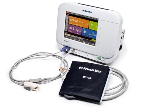 Riester Monitor Multiparametrico RVS-100 NIBP + SpO2 + Stampante 1960-RRXPE
