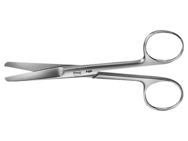 Aesculap Forbici Chirurgiche Rette Punte Smusse 14,5 cm BC314R - 3 pezzi