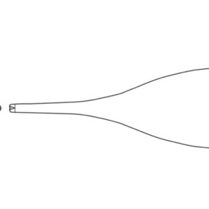 Aesculap Pinza da Dissezione Adson Sottile Retta Denti 1x2 12 cm BD511R - 4 pz - 2