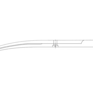 Aesculap Forbici Baby Metzenbaum Durotip in CT Curve Punte Smusse 14,5 cm BC259R - 3