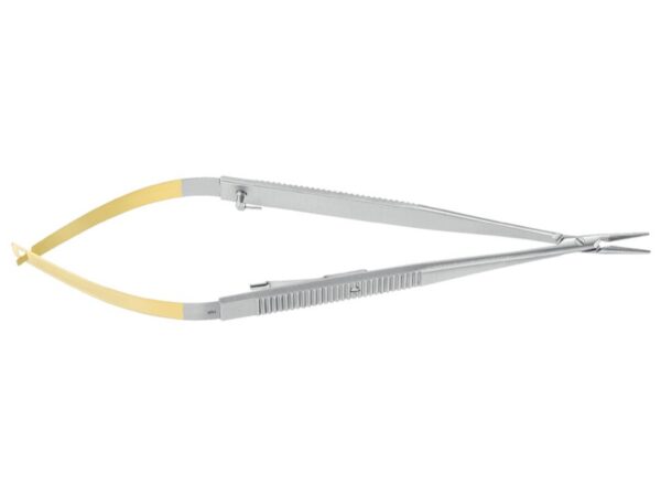 Aesculap Porta-Aghi Castroviejo Durogrip in CT Retto 0,2/14,5 cm - BM002R