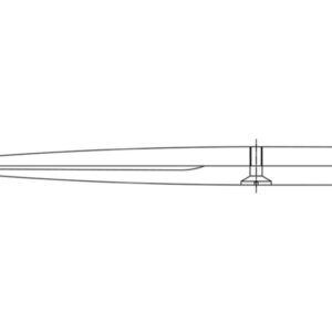 Aesculap Forbici Mayo Sottili Durotip in CT Rette Punte Smusse 17 cm BC242R - 3