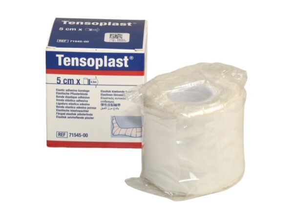 Benda Elastica Adesiva Tensoplast 4,5 m x 5 cm - 25 pezzi