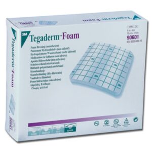 3M Tegaderm Foam Medicazione in Schiuma Non Adesiva Sterile 10x10 cm - 30 pz - 1