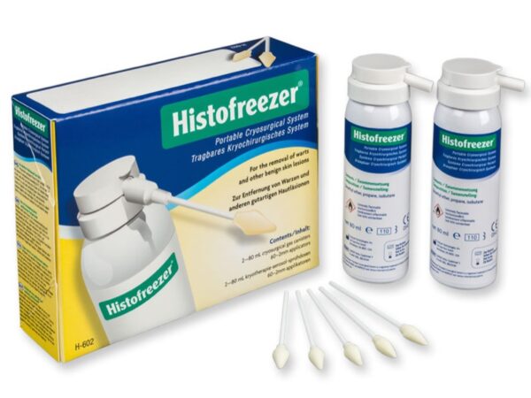 Histofreezer Sistema Criochirurgia Portatile, 2 Flaconi 80 ml + 60 Applicatori 2