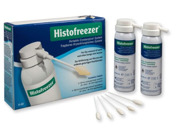 Histofreezer Mix Crioterapia 2x80ml + 24 Applicatori 2mm + 36 Applicatori 5mm -