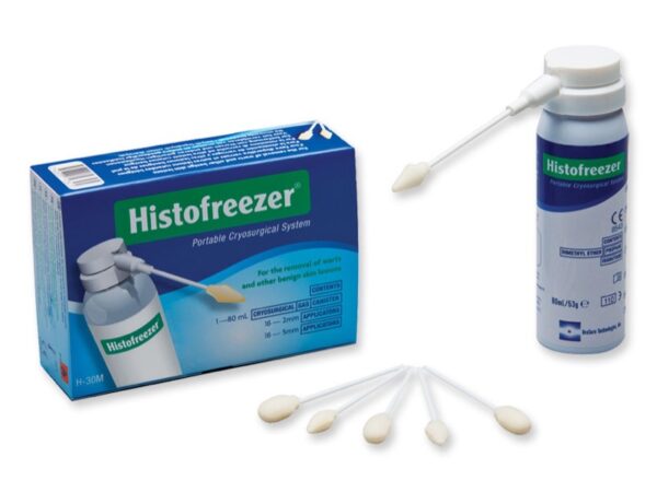 Histofreezer Mix Mini Crioterapia 80 ml con 16 Applicatori 2 mm e 16 Applicatori