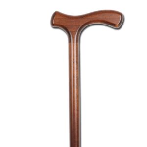 Bastone da Deambulazione in Legno con Manico a T Carico Massimo 120 kg - 10 pz - 1