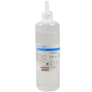 B.Braun Ecolav Soluzione Salina Sterile 500 ml - 80 pezzi