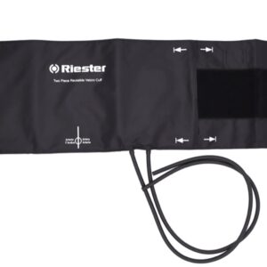 Riester Bracciale Cosciale a 2 Tubi Latex Free per Sfigmomanometro - 5 pezzi - 2