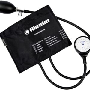 Sfigmomanometro Exacta a 2 Tubi con Corpo in Metallo Nero Laccato - 3 pezzi - 1