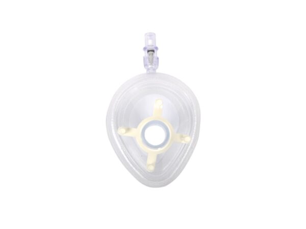 Mascherina Monouso per Anestesia con Cuscino Gonfiabile N. 0 Neonato Latex Free