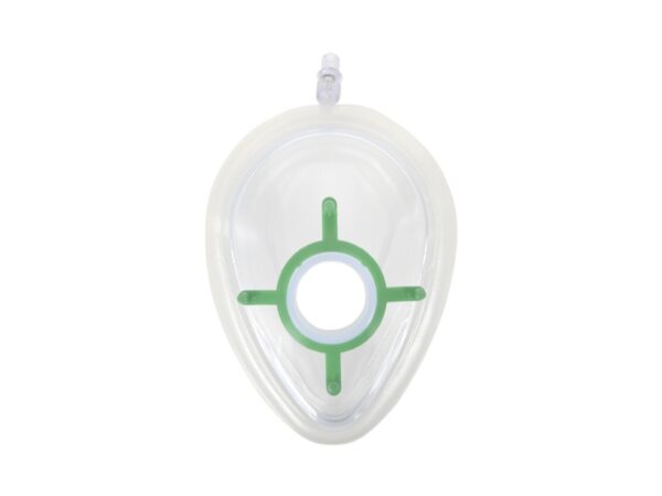 Mascherina Monouso con Cuscino Gonfiabile N. 4 Adulto Verde Latex Free - 50 pezz