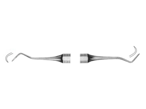 Scaler Dentale in Acciaio Inox Fig. 204S - 80 pezzi