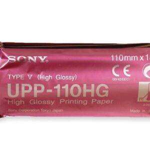 Carta Sony UPP-110 HG per Ecografo, Lucida 110 mm x 18 m - 10 rotoli - 1