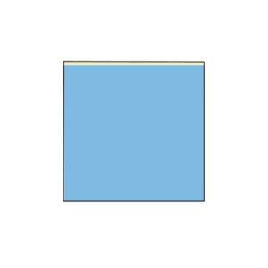 Telo Chirurgico TNT Biaccoppiato 100x100 cm con Adesivo Sterile 54 g/m - 100 pz