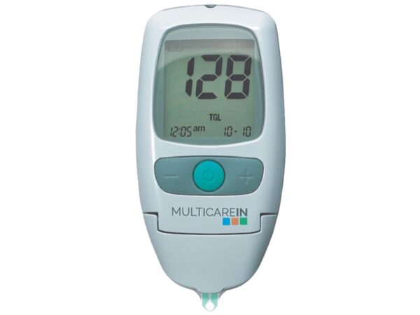 Multicarein Misuratore Colesterolo e Glicemia Italiano con Strisce - 2 pezzi