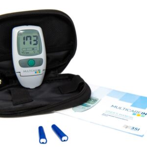 Multicarein Misuratore Colesterolo e Glicemia Italiano con Strisce - 2 pezzi - 2