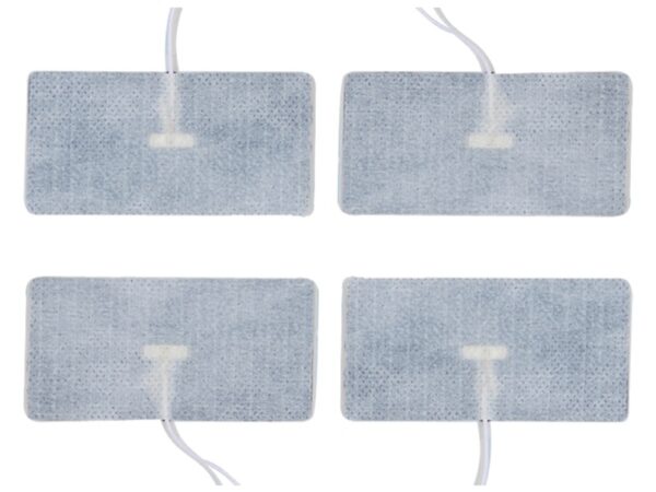 Elettrodi Pregellati Monouso con Cavo 45x80 mm Latex Free - 80 pezzi