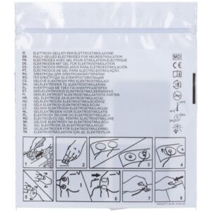 Elettrodi Pregellati Monouso con Cavo 45x80 mm Latex Free - 80 pezzi - 3