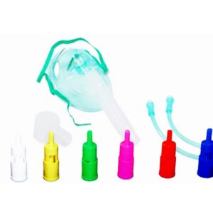 Mascherina Venturi Concentrazione Variabile Adulti Monouso Latex Free - 100 pz