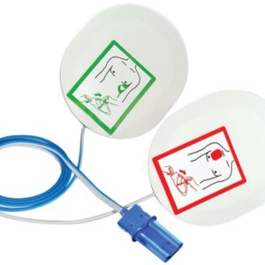 Piastre per Defibrillatore Compatibili Schiller con Cavo - vedi 55052 - 5 kit - 1