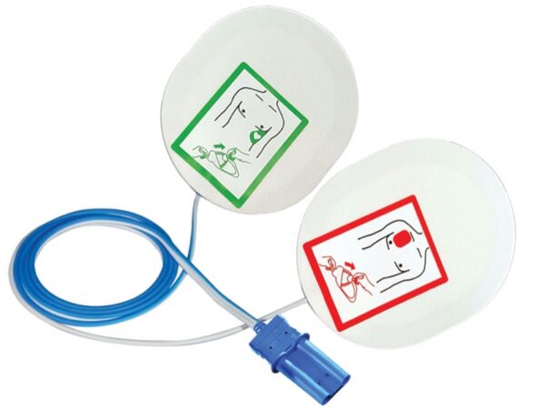Piastre per Defibrillatore Compatibili Schiller con Cavo - vedi 55052 - 5 kit