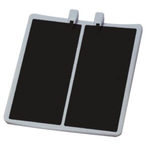 Placca in Gomma Bipartitica REM 20x15 cm per Elettrobisturi - 3 pezzi