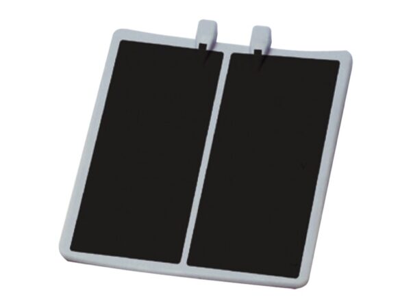 Placca in Gomma Bipartitica REM 20x15 cm per Elettrobisturi - 3 pezzi
