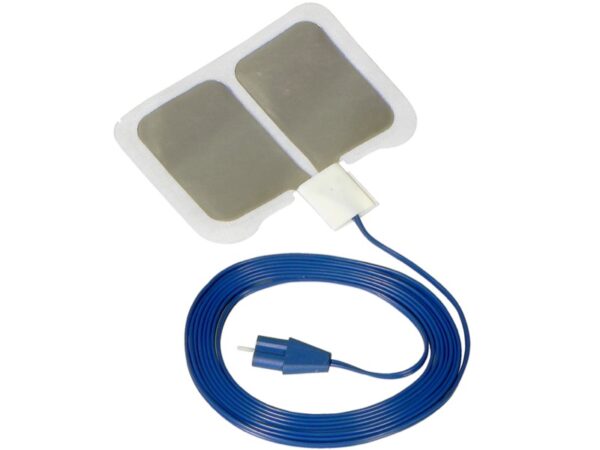 Placca REM Monouso in TNT con Gel Solido Cavo 3 m Tipo Valleylab Adulti - 50 pz