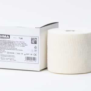 Benda Elastica Coesiva Latex Free 20 m x 8 cm per Fissaggio Medicazione - 30 pz - 2
