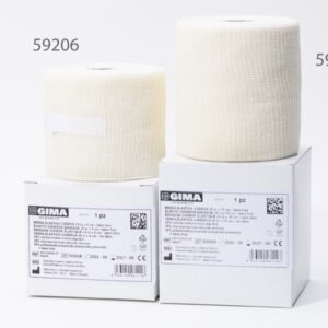 Benda Elastica Coesiva Latex Free 20 m x 8 cm per Fissaggio Medicazione - 30 pz - 3