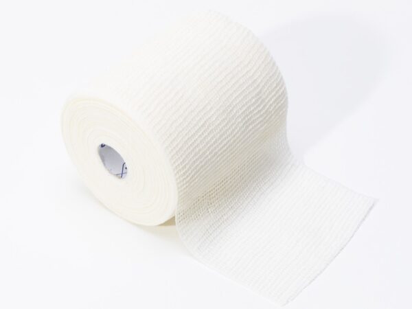 Benda Elastica Coesiva Latex Free 20 m x 10 cm per Fissaggio Medicazione - 25 pz