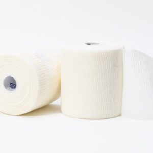 Benda Elastica Coesiva Latex Free 20 m x 10 cm per Fissaggio Medicazione - 25 pz - 2