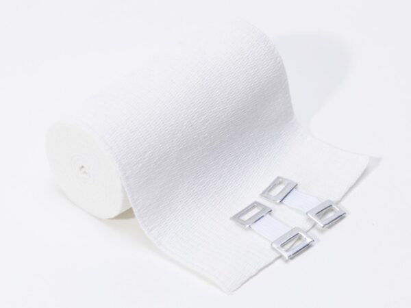 Benda Elastica Compressiva Previmedical 5 m x 10 cm con Clip - 80 pezzi