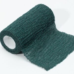 Benda Elastica Coesiva per Fissaggio Medicazione 4 m x 8 cm Verde - 120 pezzi