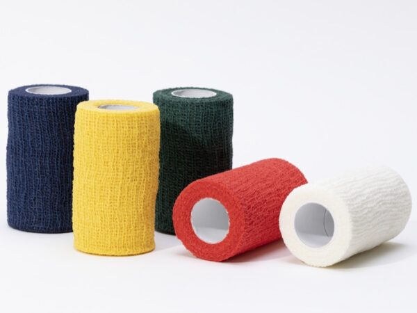 Benda Elastica Coesiva 4 m x 8 cm Colori Misti - 120 pezzi