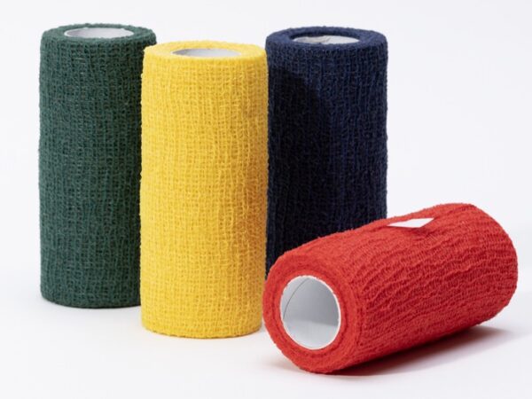 Benda Elastica Coesiva 4 m x 10 cm Colori Misti - 100 pezzi