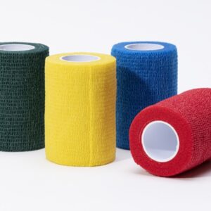 Benda Elastica Coesiva in TNT Previtnt 4,5 m x 7,5 cm Mix 5 Colori - 80 pezzi - 1