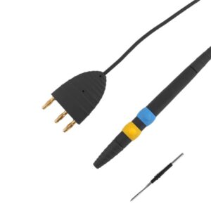 Manipolo Autoclavabile 100 Volte per Elettrobisturi con Cavo 3 m - 3 pezzi - 2