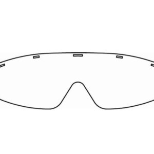 Visiere di Ricambio per Occhiali Protezione per 25646 - 160 pezzi - 2