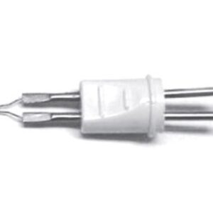 Punta Fine Corta Alta Temp. per Termocauterio 30598, Nickel-Cromo - 30 pezzi