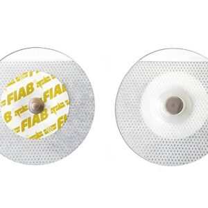 Elettrodi ECG Monouso in TNT 50 mm Adulti Latex Free FIAB F2080 - 1200 pezzi