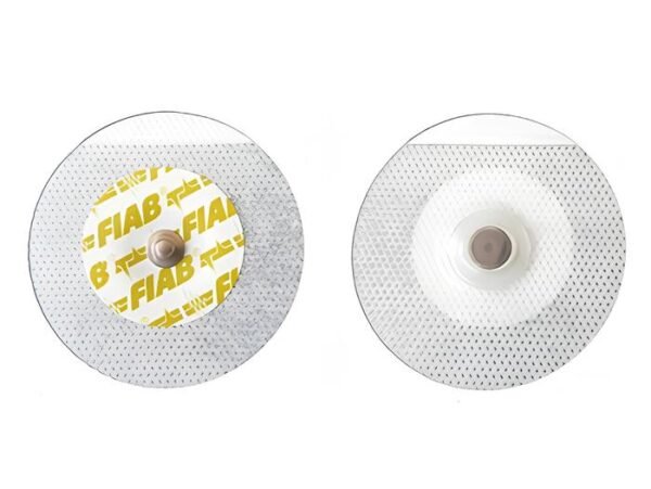 Elettrodi ECG Monouso in TNT 50 mm Adulti Latex Free FIAB F2080 - 1200 pezzi