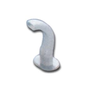 Cannula di Guedel 70 mm Ragazzi 1 Bianco Non Sterile Flessibile - 250 pz - 1