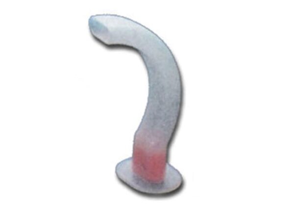 Cannule di Guedel 110 mm Adulti Large Misura 5 Arancione Non Sterili Flessibili
