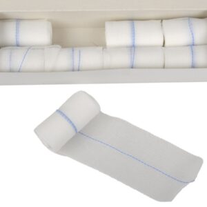 Nastro di Garza 100% Cotone X-Ray con Solfato di Bario 5 m x 7,5 cm - 96 pezzi - 2