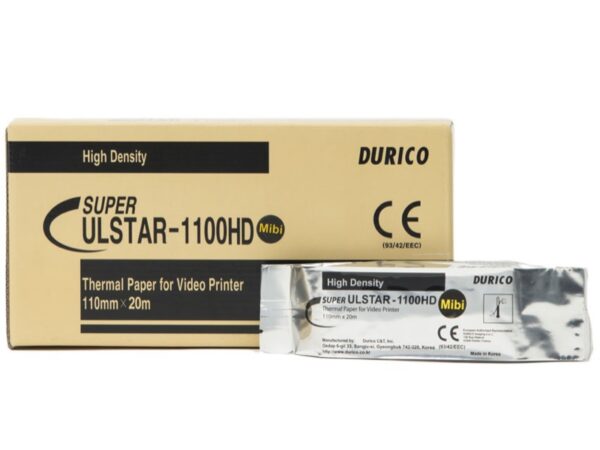 Durico Carta Videostampante Compatibile Mitsubishi K65HM/KP65HM - 15 rotoli