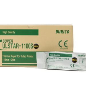 Durico Carta per Videostampante per Mitsubishi K61S/KP61S/KP61B - 25 rotoli - 1