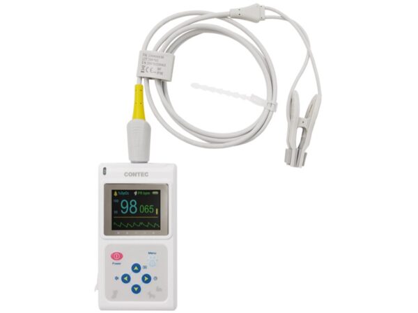 Pulsossimetro Veterinario OXY-50 con Software e Display a Colori - 2 pezzi